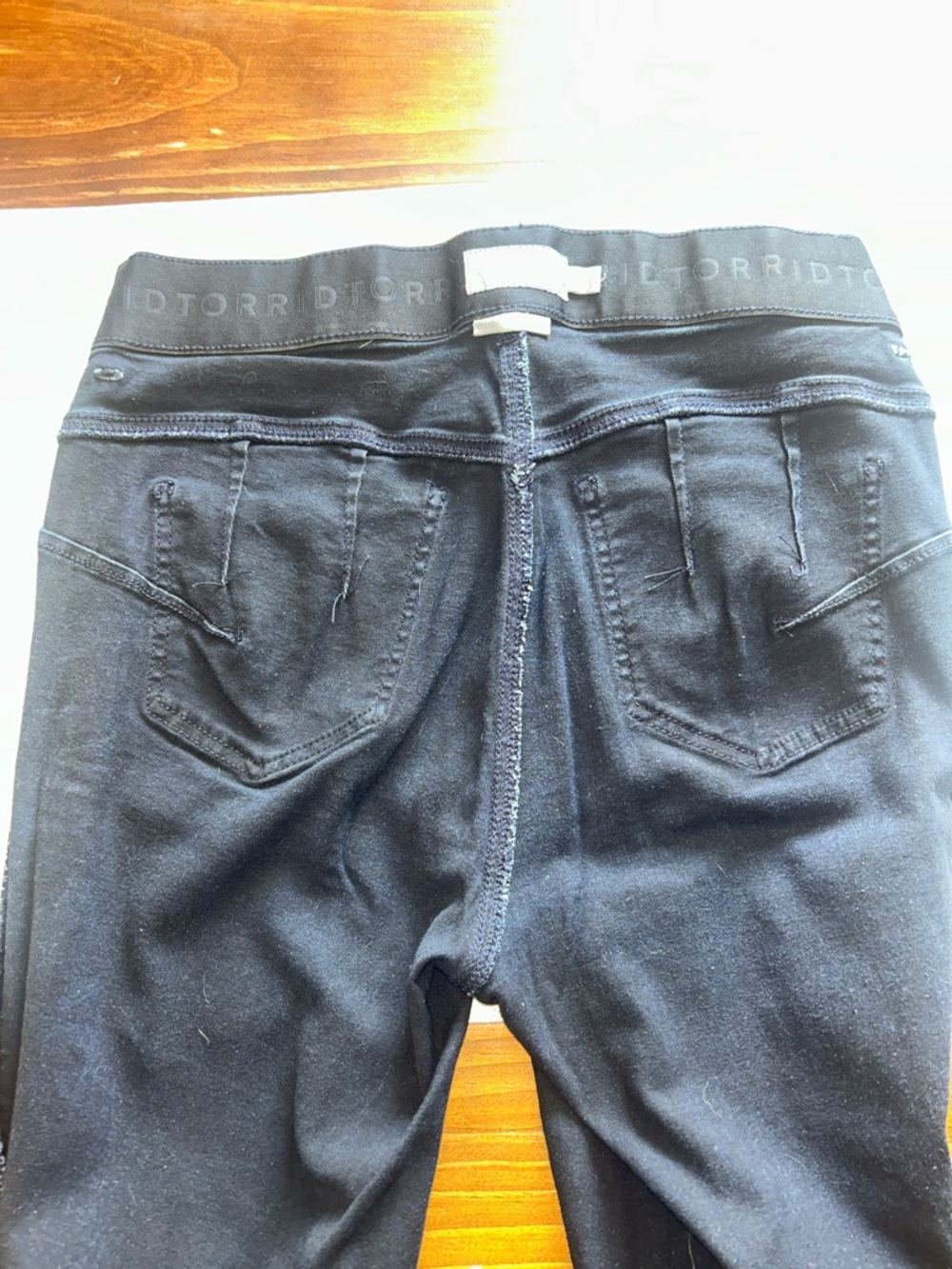 torrid Dark Indigo Flare Jeans - bombshell flare - Picture 14 of 16
